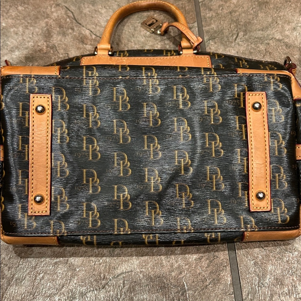 Vintage Dooney & Bourke Satchel Purse - Picture 6 of 14